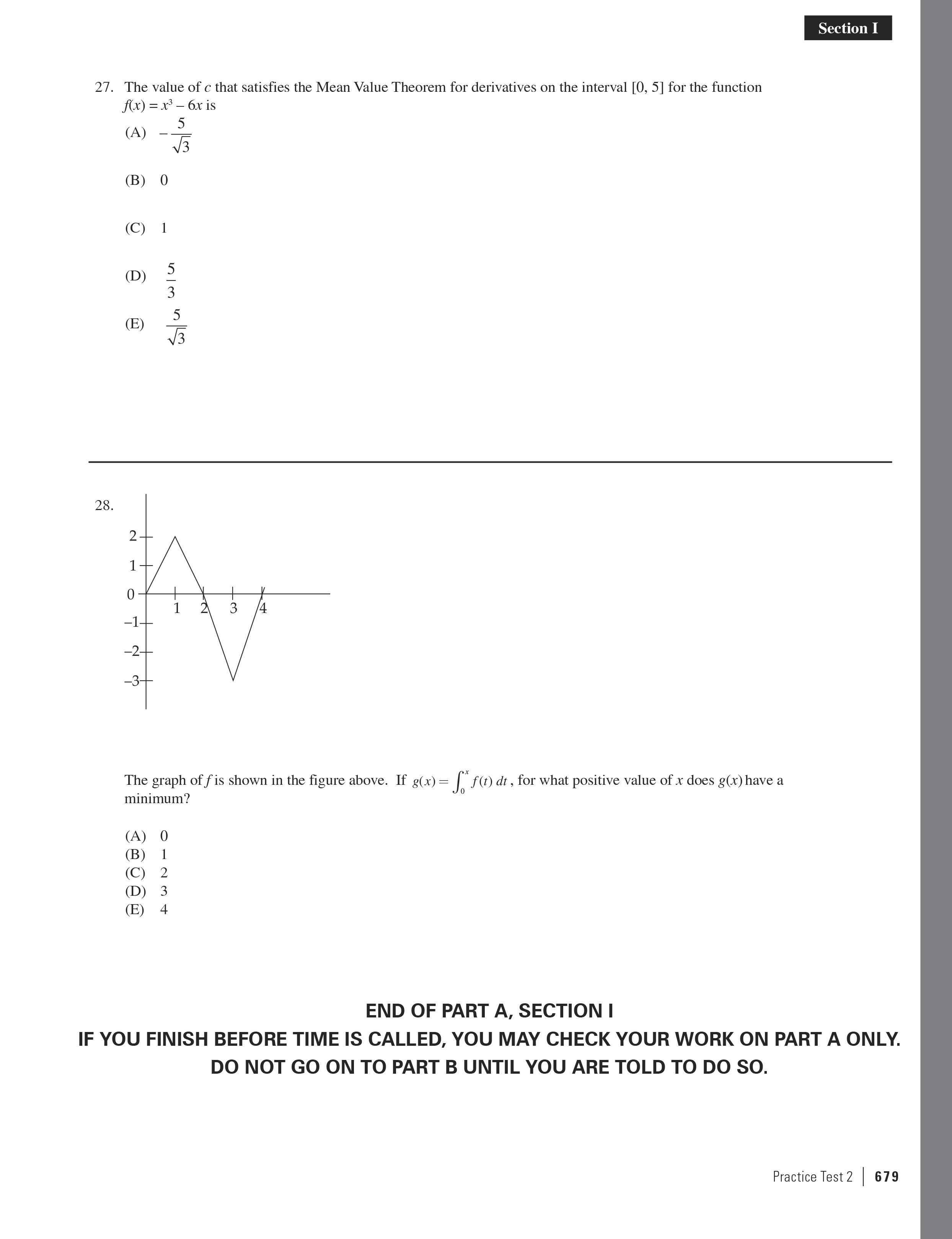 Extended Ebook Content For Cracking The AP Calculus BC Exam, 2016 Edition: Practice Test 2